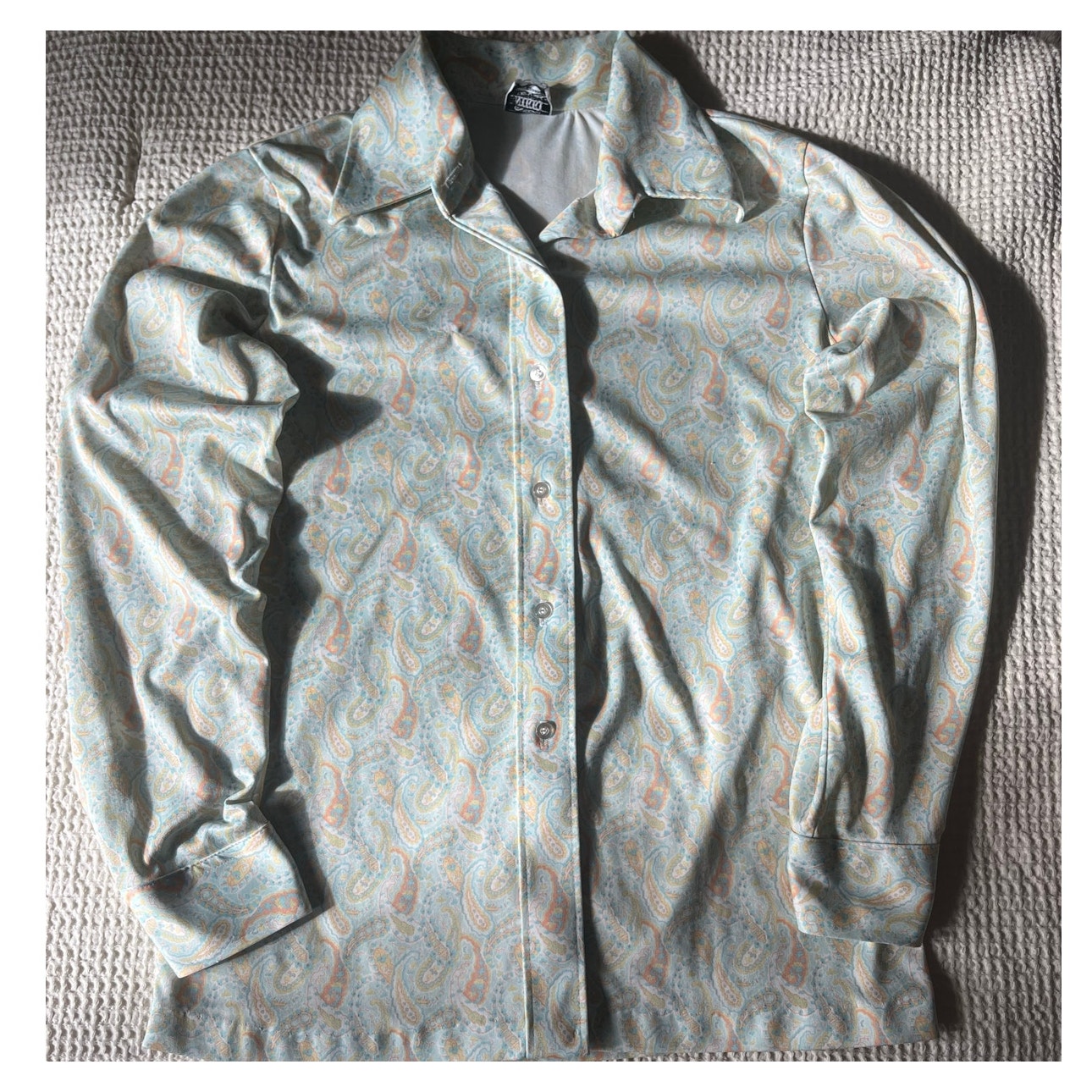 Vintage 1970s Paisley Shirt